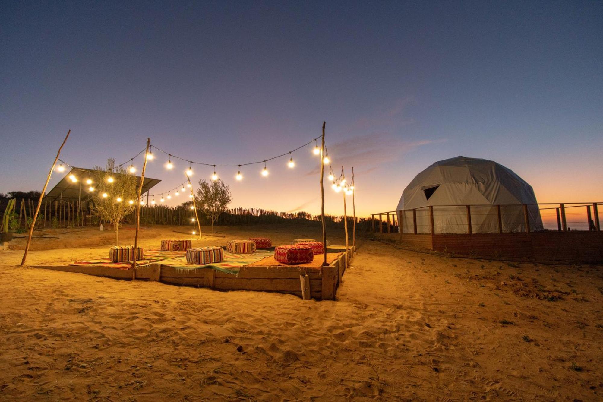 Hotel Timlalin Dome Tamri Exterior foto